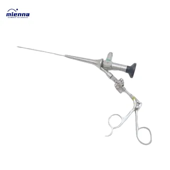 ENT Vet Double Channel Otoscope Veterinary Instruments Ear Endoscope med FR5 Working Channel